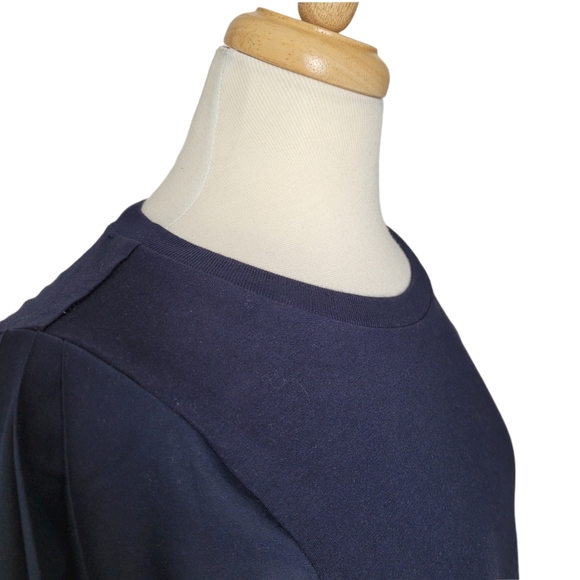 FOREVER 21 Top Cropped Crew Neck Ribbon Tie Size Medium - Picture 5 of 7